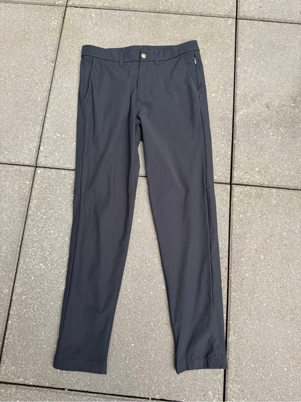 Lululemon Commission Slim Warpstreme Pants 30x30 Obsidian Gray